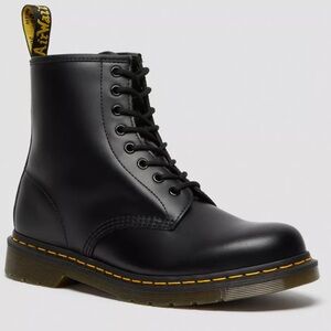 Dr. Martens Black Platform Combat Boots 38